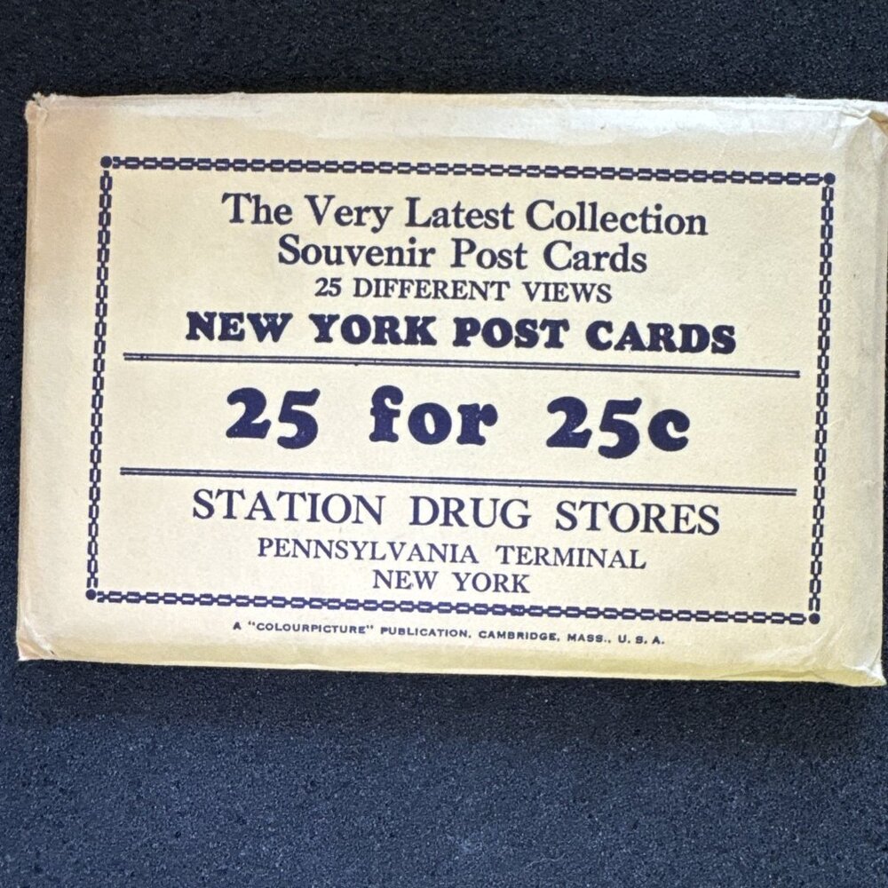 New York City Postcards (17) Views NYC Buildings Vintage Old NY Post Cards 1943 - Picture 3 of 16